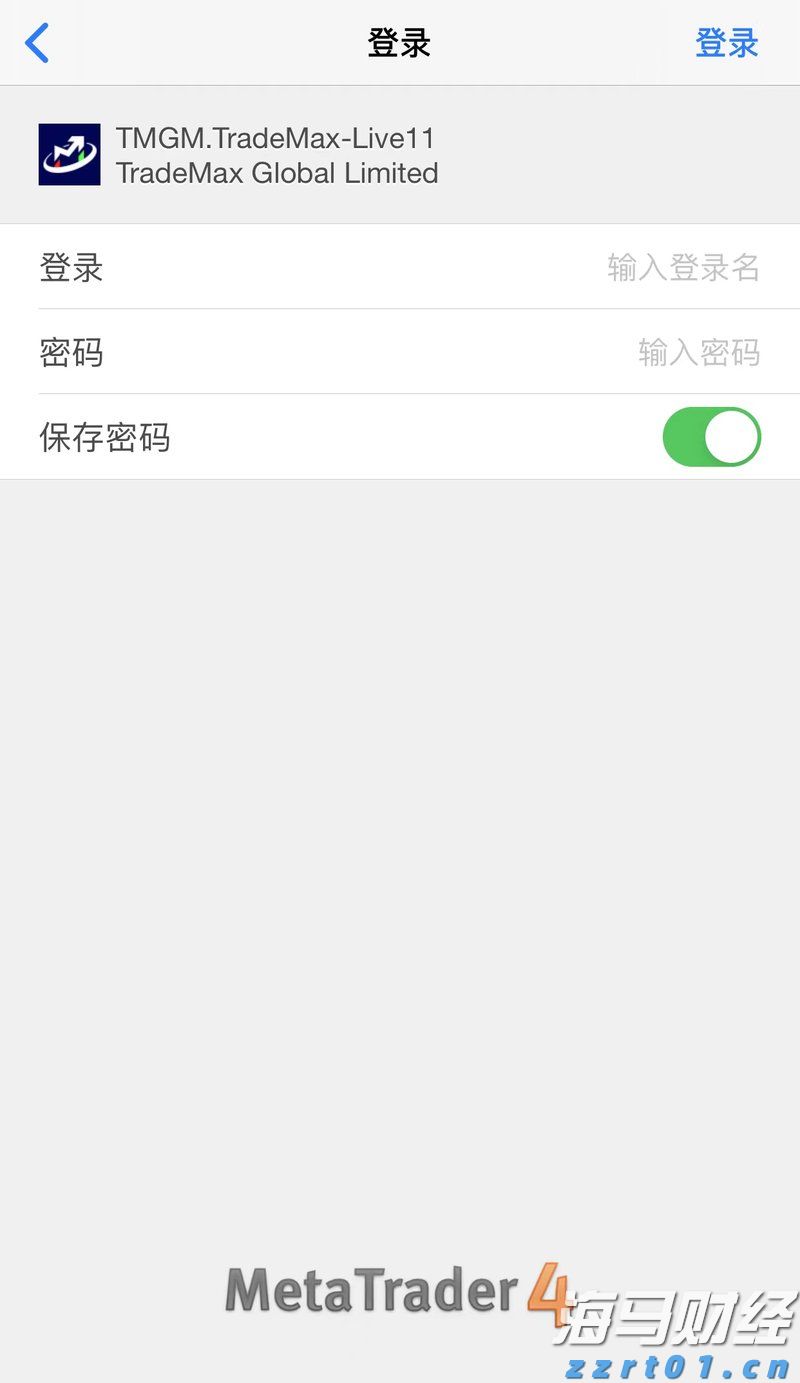 TMGM苹果手机MT4下载登录流程